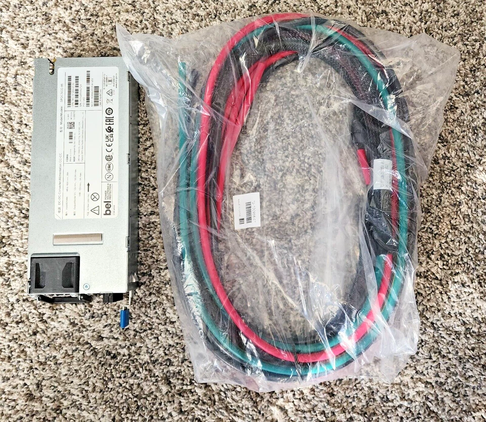 Cisco NC57-1600W-DCFW NCS 57C3 DC 1600W Power Supply w/ Power leads - Image 3 of 3