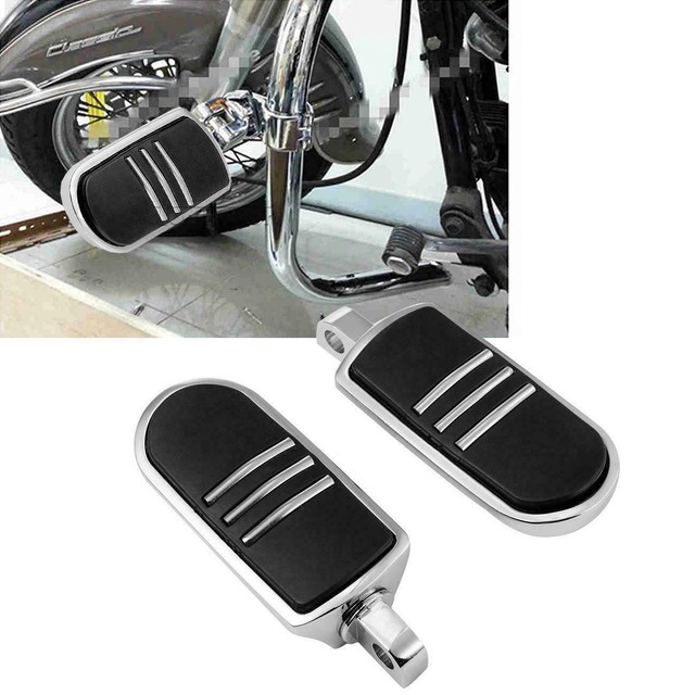 Motorcycle Streamliner Foot Pegs Footrest for Harley VRod Street Glide