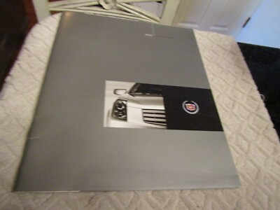 Vintage 2003 Cadillac CTS OEM New Car Sales Dealer Catalog Brochure NOS