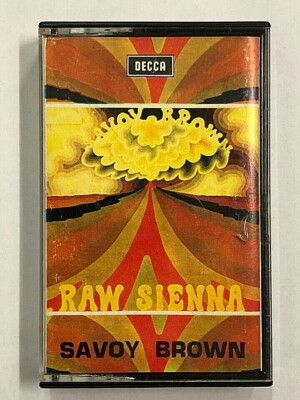 RAW SIENNA - SAVOY BROWN - MUSIKKASSETTE NEU UNVERSIEGELT 