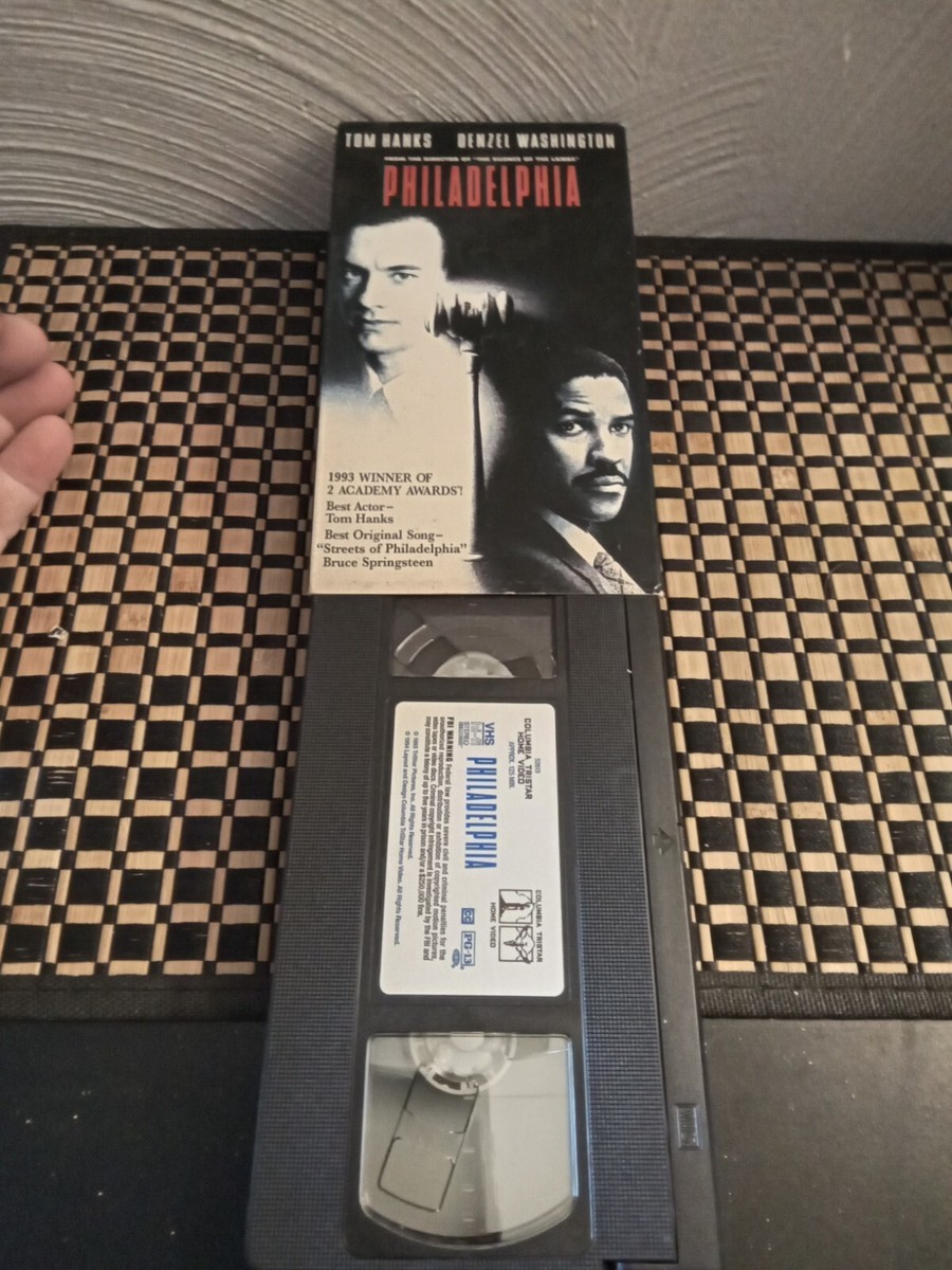 Philadelphia (VHS, 1994, Closed Captioned) B1 43396526136| eBay