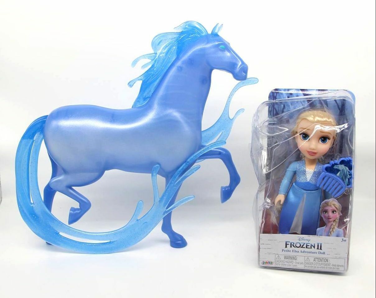 Conjunto - Disney Frozen - Boneca Elsa e Nokk - Mattel