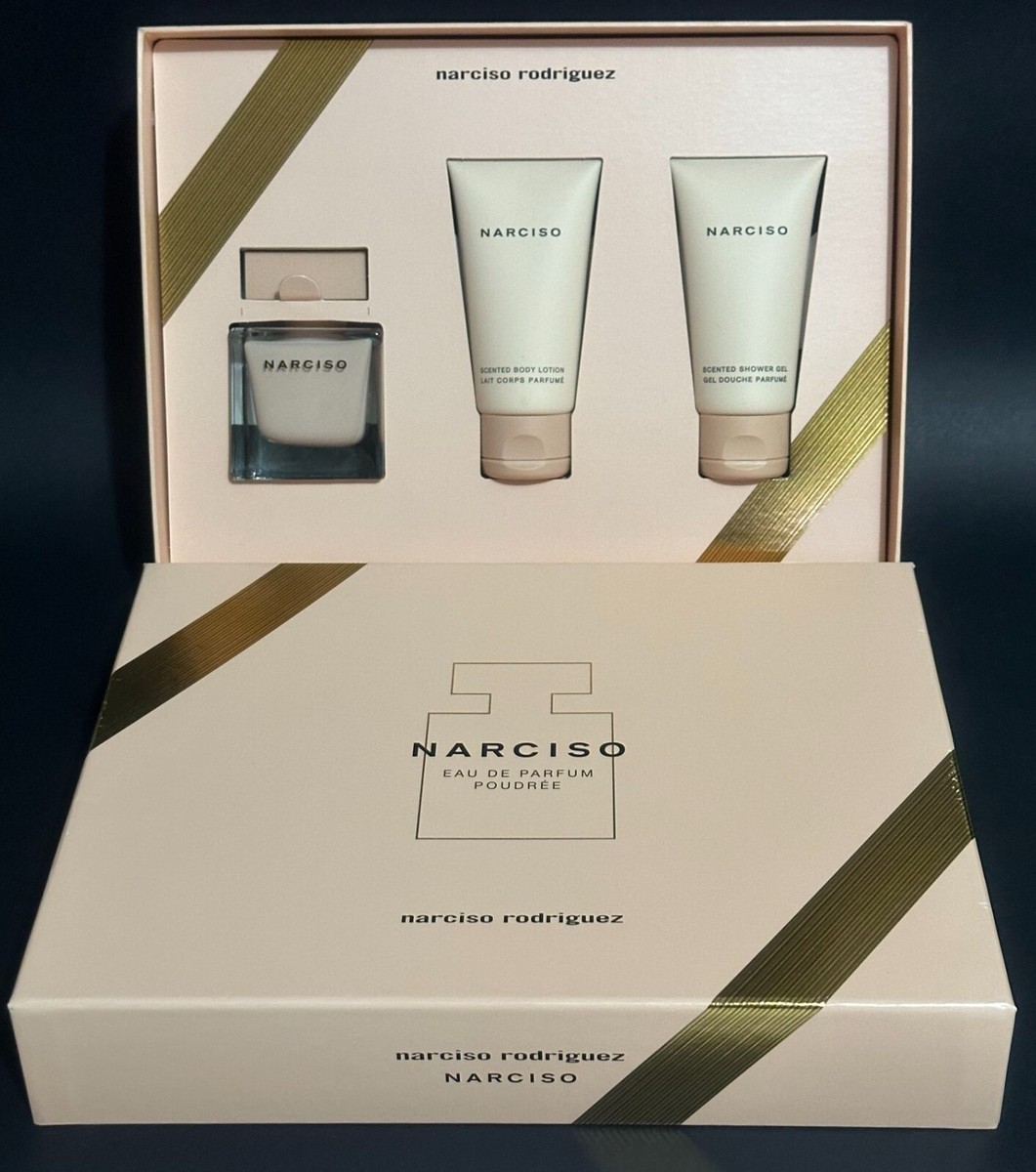 Narciso Rodriguez NARCISO POUDREE Edp 50ml oz Spray 3pc Gift