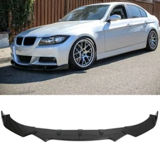 Gloss Black Front Bumper Spoiler Lip Splitter Body Kit For 3 Series E90 E91