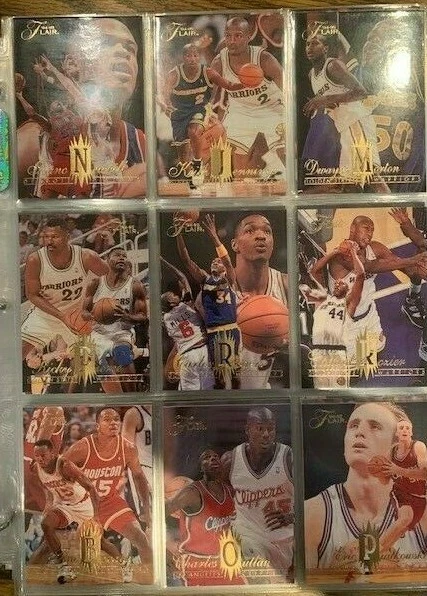 Individual 1994-95 Fleer Flair NBA Basketball Cards (Complete Your Set!) - Image 3 of 4
