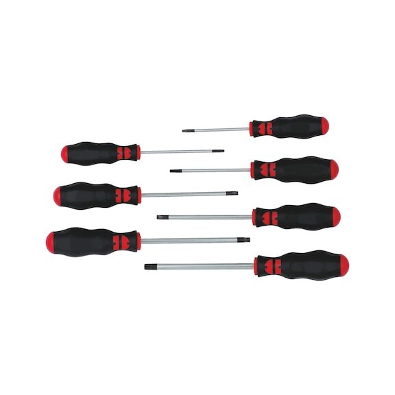 Cacciaviti Torx con Foro Professionali Set 7pz - WÜRTH 061393487
