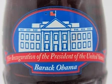 BARACK OBAMA - Coca Cola Bottle - Inauguration President of the United States