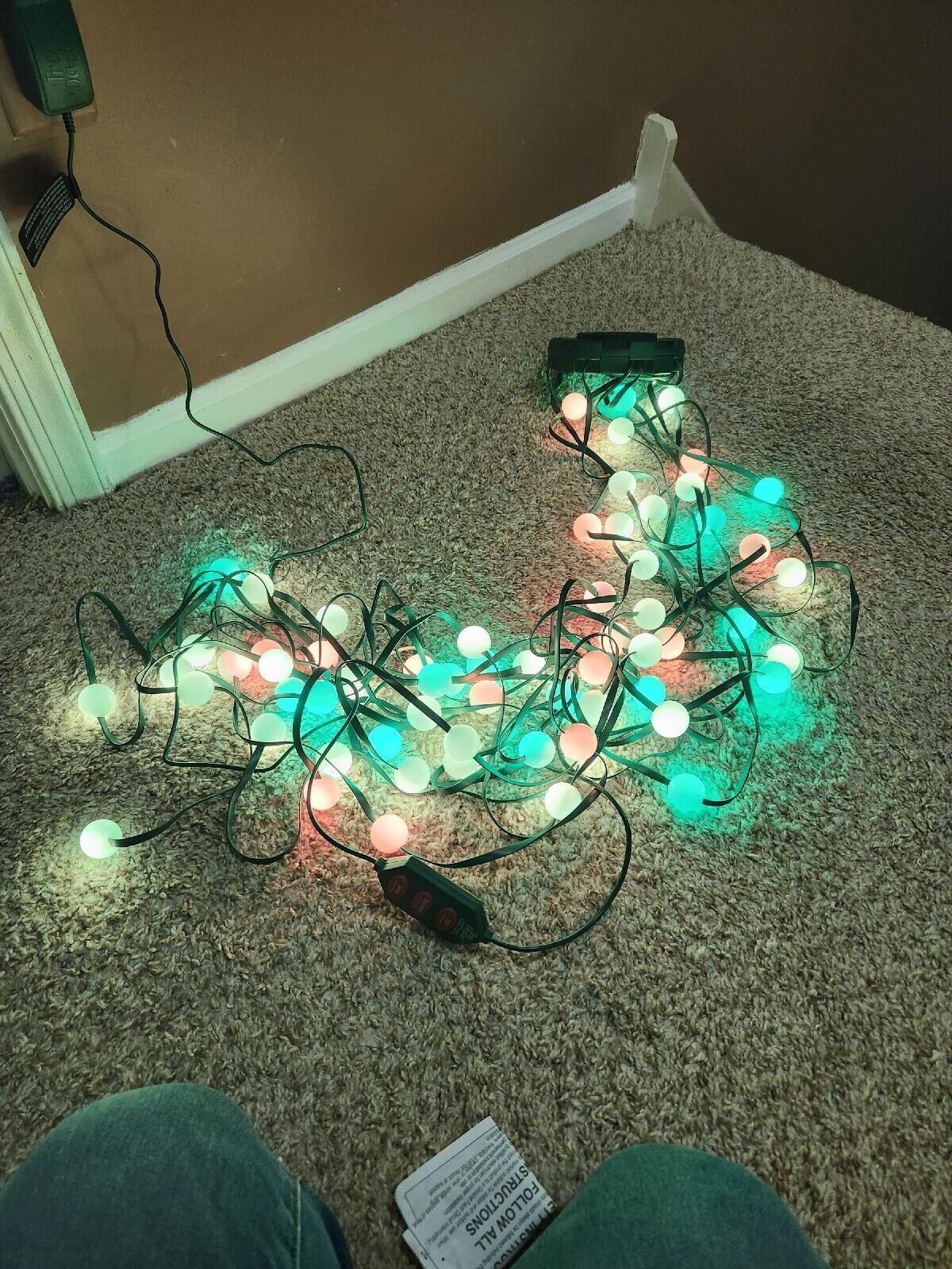 Tree Dazzler Star Shower LED Christmas Tree Holiday Lights Multicolor, Tested! eBay