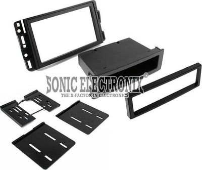 Scosche GM1598B Single/Double DIN Install Kit for Select 2006-Up Chevy Vehicles