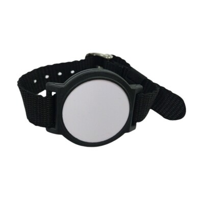 125khz RFID EM4100 wristbands, waterproof TK4100 rfid black bracelet (50 pack)