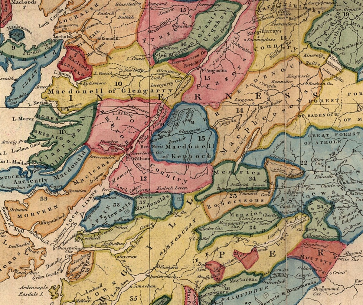 Vintage Scotland Map Art Print Circa 1822 - 18x24 Inch Wall Decor | Historical Poster Reproduction