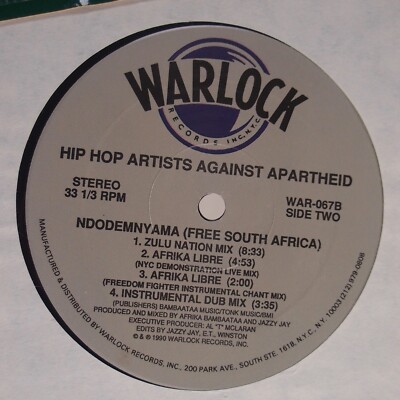 NDODEMNYAMA: Free South Africa Hip-Hop Against Apartheid 12