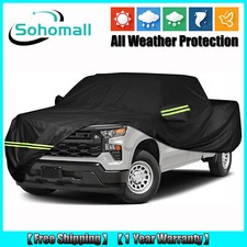 For Chevy Silverado 1500 Pickup Truck Car Cover Outdoor All Weather Protection