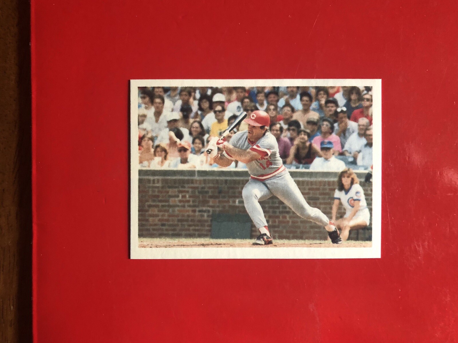 1985 Topps/Renata Galasso Official PETE ROSE Card #102 (MINT) *FREE SHIP* WOW!