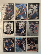 Big Lot of 153  Hockey Cards Lot of  Brett Hull. (153).  No Duplicata 