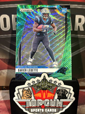 2024 Panini Prizm Xavier Legette Rookie Card #398 Carolina Panthers Football. rookie card picture
