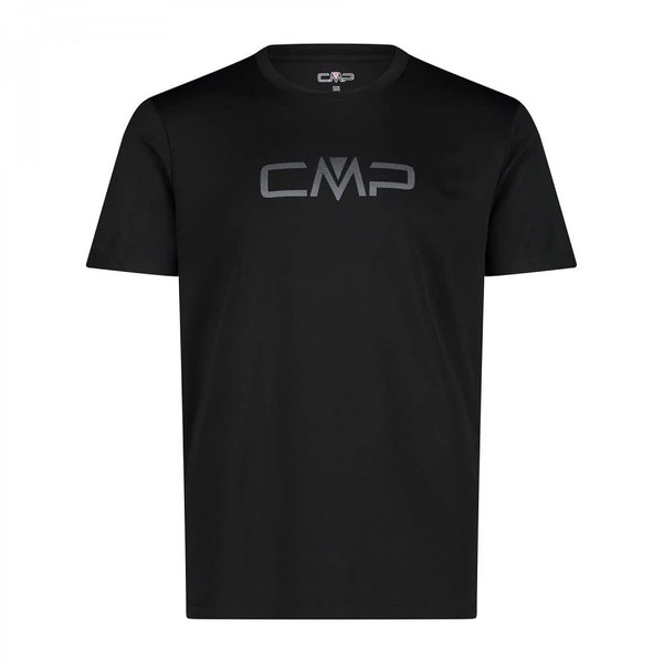 Herren T-Shirt GrößE 46 Nero Cmp, Kurzarm, Baumwolle, Modell-image