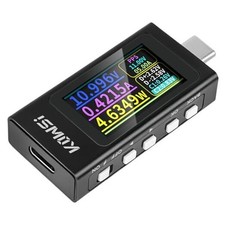USB C Power Meter USB C Tester, 3-36V 0-12A PD3.1 QC4.0 PDO Decoding High