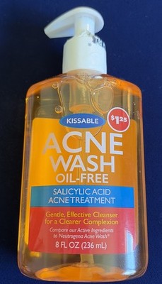 Acne Wash Oil-Free Salicylic Acid Acne Treatment   8 Oz Pump exp date 07/2027