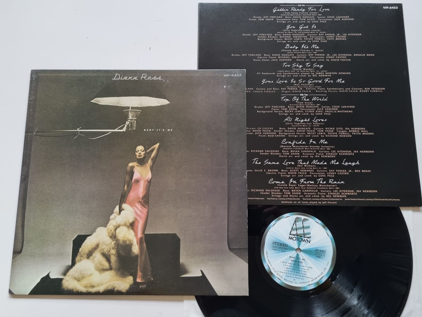 Diana Ross - Baby It's Me Vinyl LP Japan/ No OBI