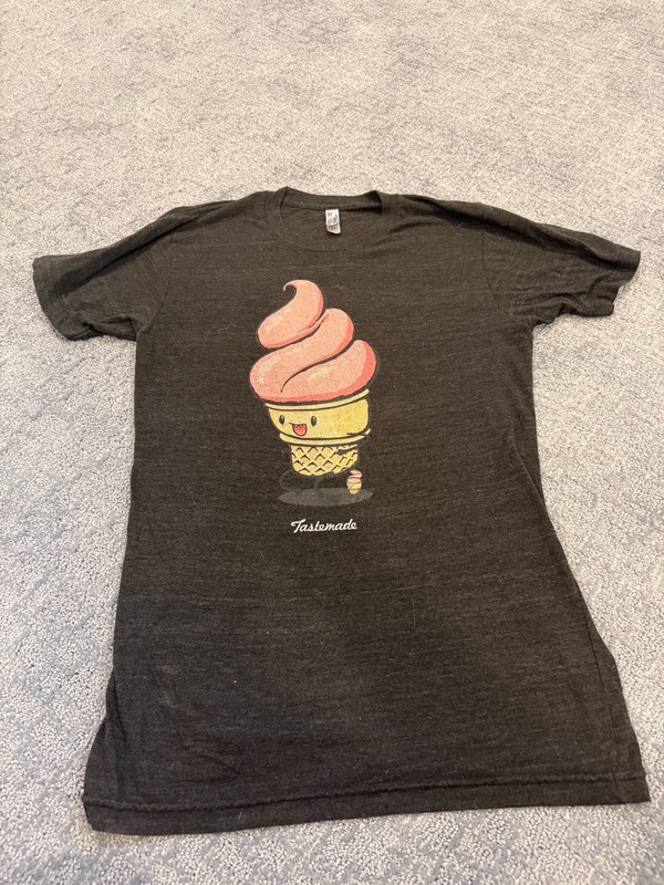 American Apparel Small Tastemade Ice Cream Cone T Shirt