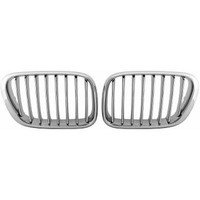 Diederichs 1290240 KüHlergitter, Frontgrill Beidseitig FüR BMW X5 (E53) 1999-200