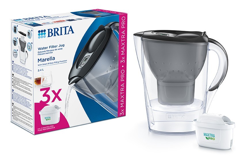 4006387130985 Фильтр-кувшин Marella объемом 24л 3 картриджа PRO Pure Performance Brita 10790₽