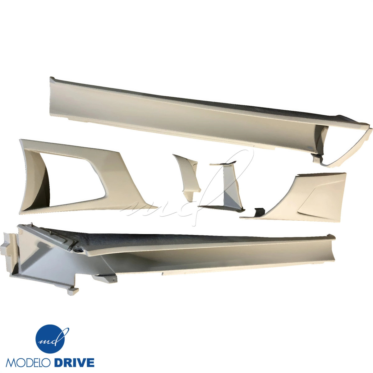 ModeloDrive FRP LP670-SV Side Skirts 6pc for Murcielago Lamborghini 04-11 model
