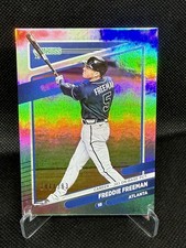 2021 Panini Donruss - Freddie Freeman #96 Career Stat Line /383