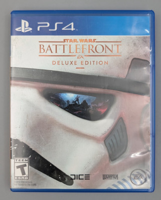 Star Wars Battlefront Deluxe Edition PS4 PlayStation 4 - Complete CIB