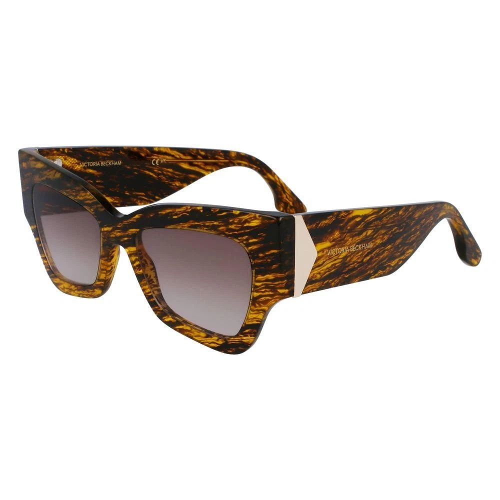 Victoria Beckham Butterfly/Cat-Eye Sunglasses Victoria Beckham Black Oversize Cat-Eye Sunglasses Victoria  main image 3
