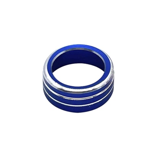 Car Rearview Mirror Knob Button Sticker For Seat Ibiza POLO GTI Golf 4 5 6 Blue - Picture 2 of 8