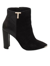 Ted Baker Women's Boots UK 4 Black 100% Other Desert