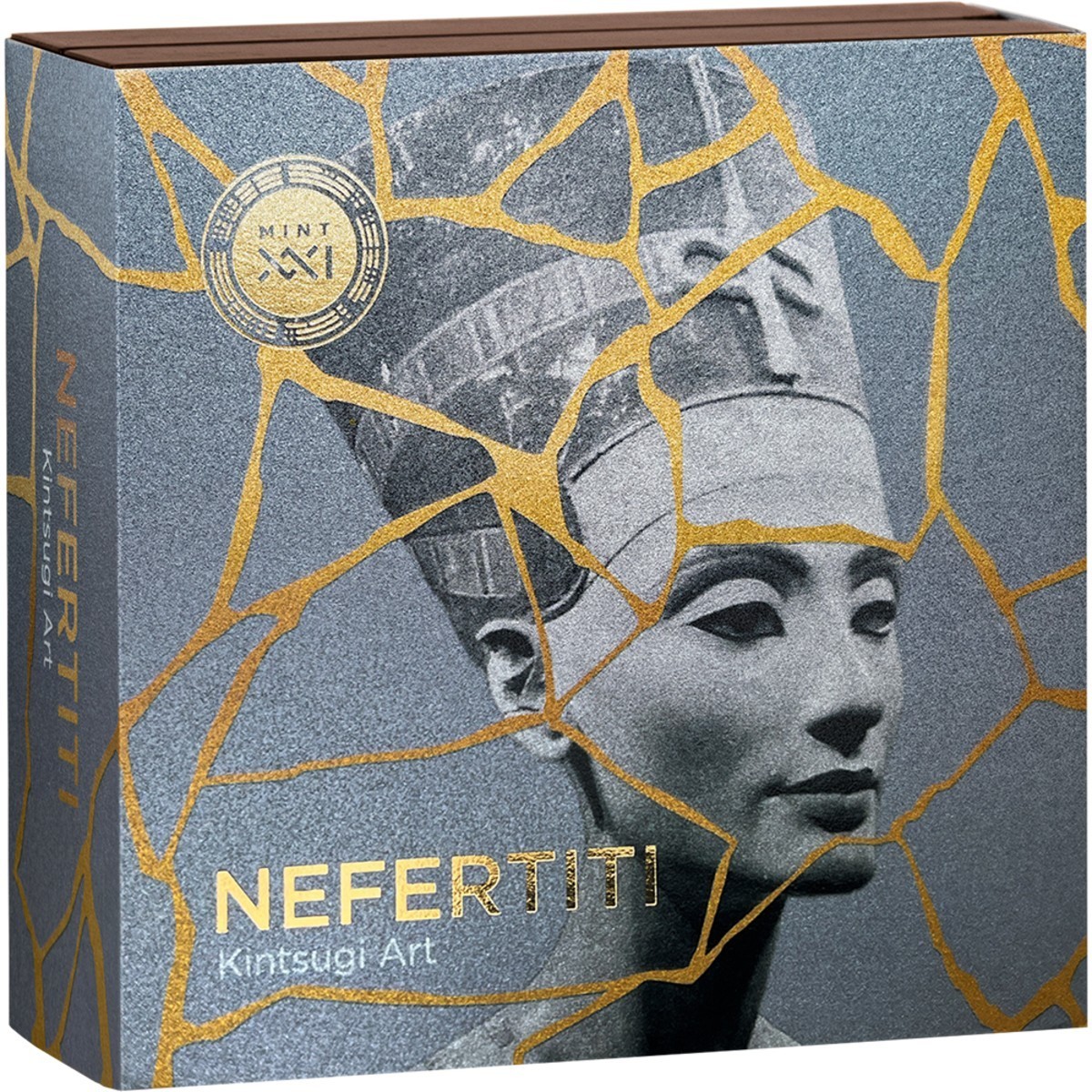 KINTSUGI ART NEFERTITI 2026 2 oz 2000 Francs CFA Silver Coin