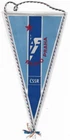 QSL-pennant: Radio Praha, Prag, Czechoslovakia
