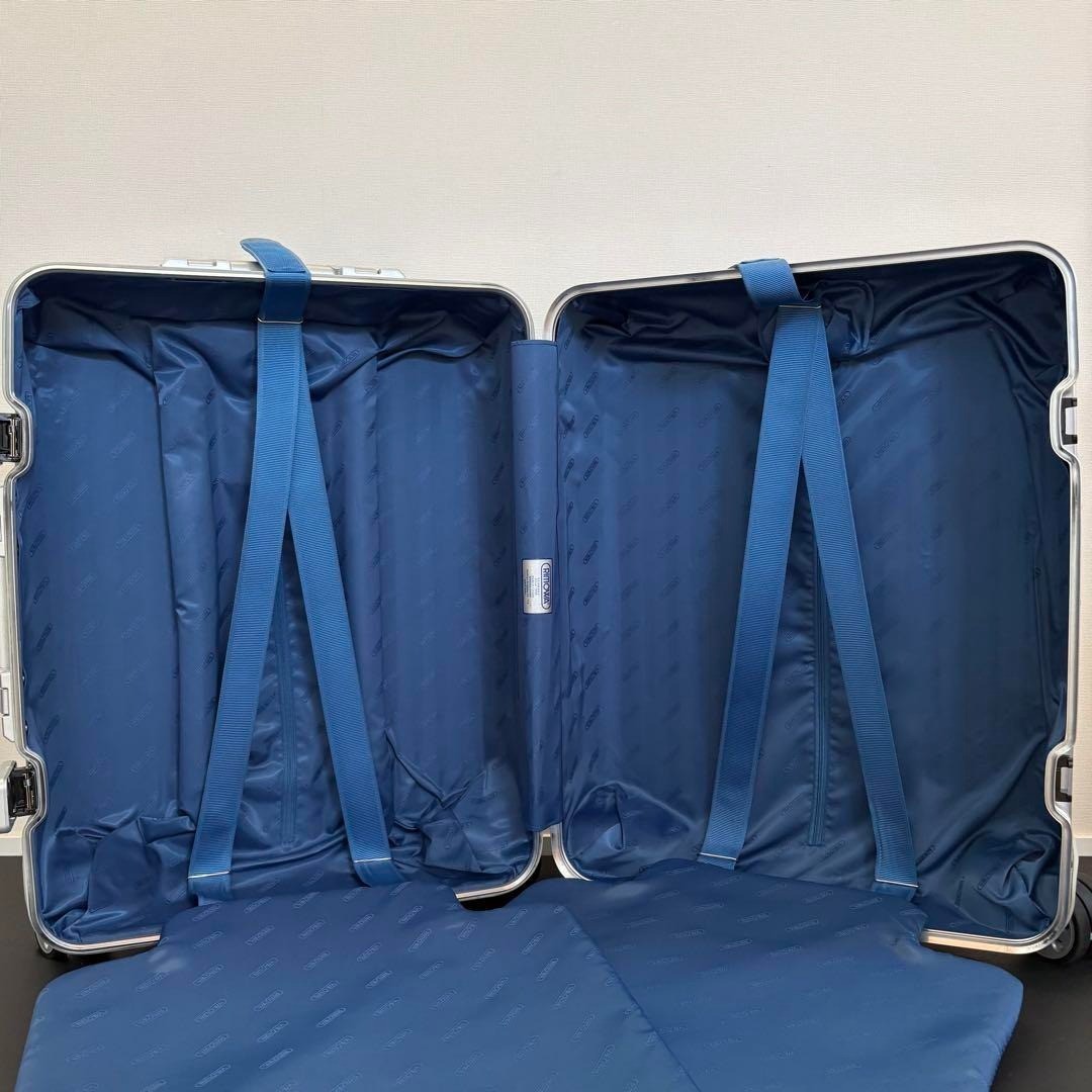 Rimowa Topas Cabin 45L Silver 4-wheels Carry Case Suitcase 920.56