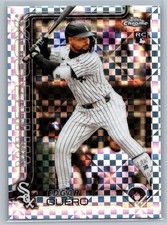 2025 Topps Chrome Update Edgar Quero #USC165 X-Fractor (RC) Rookie White Sox MLB