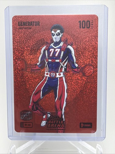 2026 Bo Jackson Battle Arena Generator VJ Edgecombe Brawl Red Icon Foil Rookie