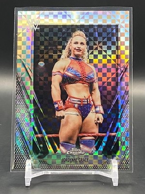 2026 Topps Chrome WWE Jordynne Grace X-Fractor #56 Wrestling NXT Smackdown