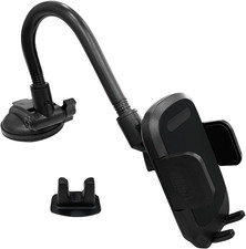 Car Phone Holder Mount 12" Gooseneck Long Arm with Strong Suction Cup