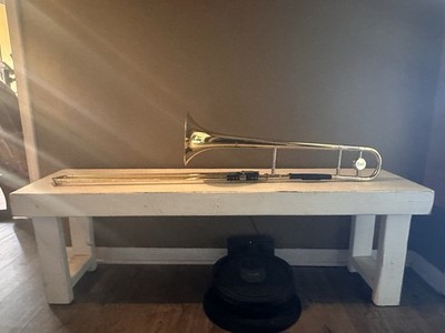 Bach Stradivarius Model 12 Trombone   Great Slide   Original Case