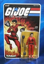 SUPER 7 GI JOE REACTION+ JINX CARTOON COLORS O-RING EXCLUSIVE