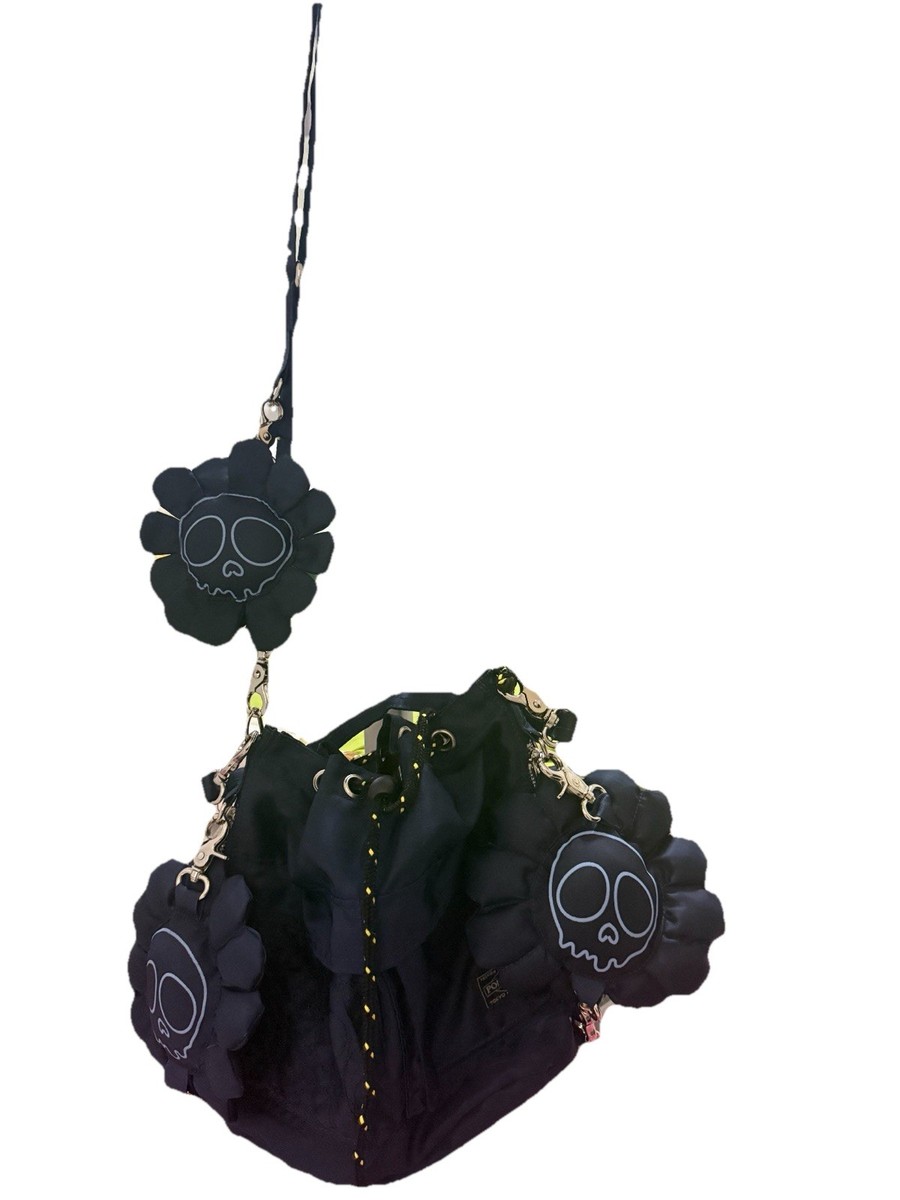 HEAD PORTER x Takashi Murakami 2Way Tool Bag Navy Black 85th
