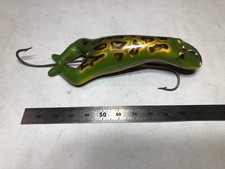 Old Heddon Louny Frog 5/8 Frog Green