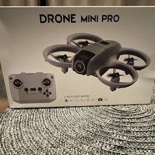 Drone Mini Pro 2.4G Ready to Fly Camera Drone, 360 Flip, Remote, Gray