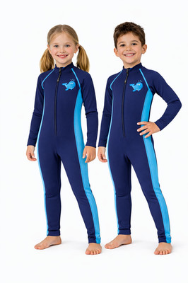 Ecostinger Kids Full Body Stinger Sun Protective Swimsuit UPF50+ Navy Blue Sz 6