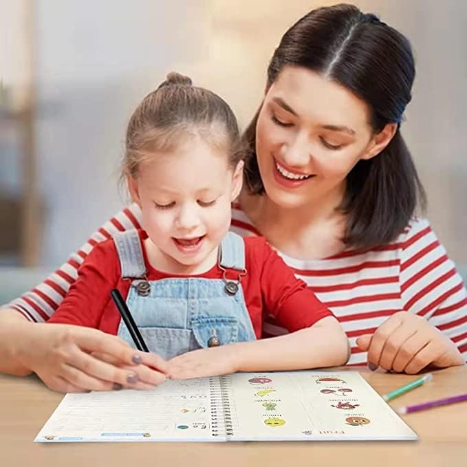 Magic Pens & Refills for Grooved Handwriting WorkbooksDisappearing Ink Pens f...