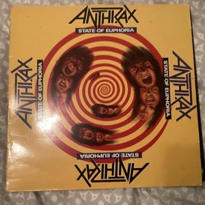 Anthrax State of Euphoria Vinyl | eBay