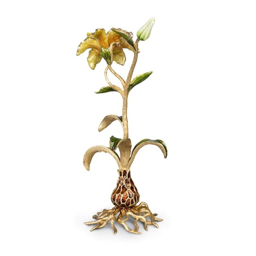 Jay Strongwater Delphina Lily Objet SDH2411-256 - Picture 5 of 7