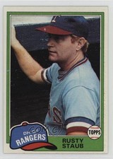 1981 Topps Rusty Staub #80 1g62